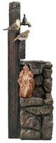 A & B Home Gray 2-Tier Outdoor Decorative Water Fountain-2
