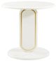 Michael Amini® Sassani Gold/Pearl White End Table-2