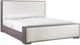 Bernhardt Casa Paros Playa/White King Upholstered Panel Bed-0