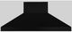 Vent-A-Hood® 66" Black Wall Mounted Range Hood-1