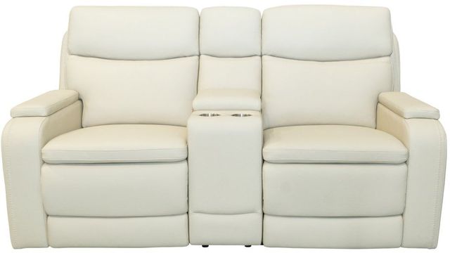 BarcaLounger® Gunner Kobi Almond Power Reclining Loveseat with Power Headrest-3