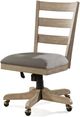 Riverside Furniture Wood Back Upholstered Desk Chair-0