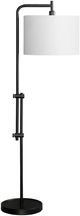 Monarch Specialties Inc. Black Floor Lamp with Double Rod-0