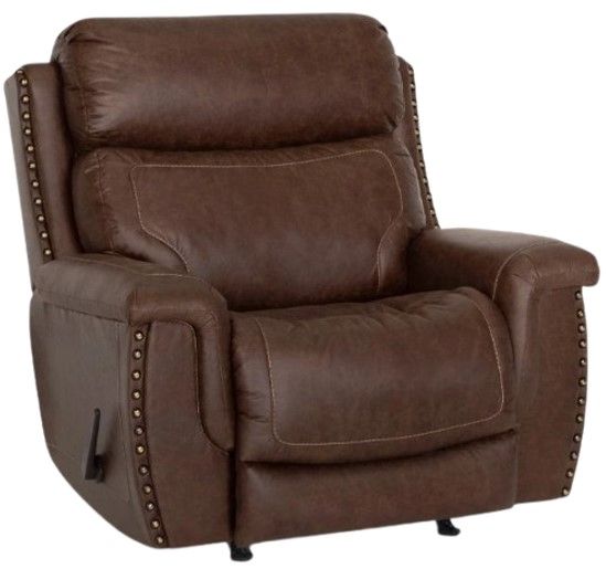 Franklin™ Brixton Holster Vintage Brown Manual Rocker Recliner-0
