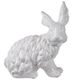 A & B Home Glossy White Rabbit Accent-0