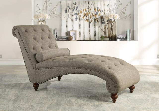 Homelegance® Bonne Brown 69" Chaise-1