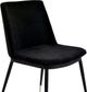 TOV Furniture Evora Black Velvet Chair-4