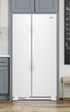 Whirlpool® 36" 25.1 Cu. Ft. Side-By-Side Refrigerator-White-1