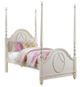ACME Furniture Dorothy Ivory Twin Post Bed-0