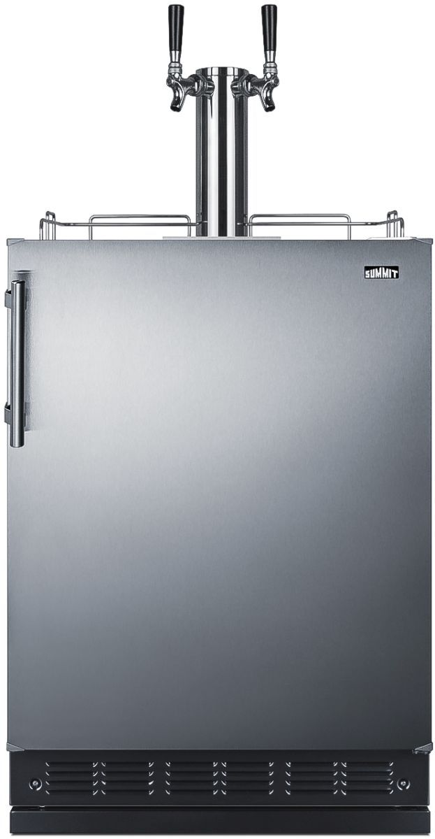 Summit® 24" Stainless Steel Wine Kegerator-0