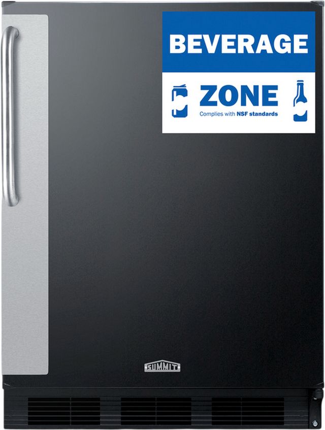 Summit® 5.5 Cu. Ft. Black Compact Refrigerator