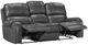 Albany Industries Winslow Gray Manual Reclining Sofa-3