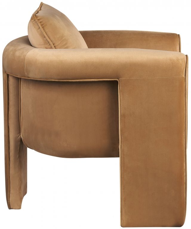 Meridian Furniture Sloan Saddle Velvet Accent Chair-3