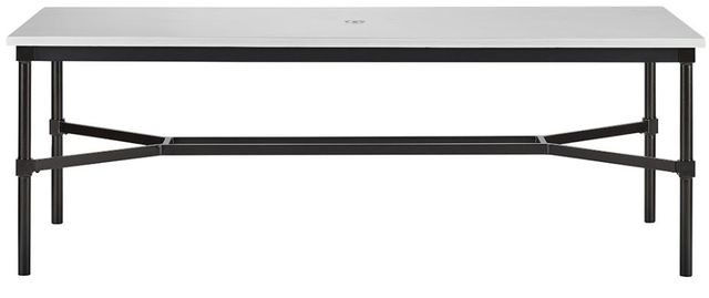 Lane Venture® Langham Dark Bronze Rectangular Dining Table-1
