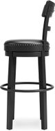 Signature Design by Ashley® Valebeck Black Bar Stool-4