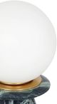 TOV Furniture Globe Malachite Green Marble Lamp-4