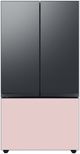 Samsung Bespoke 18" Matte Black Steel French Door Refrigerator Top Panel-2