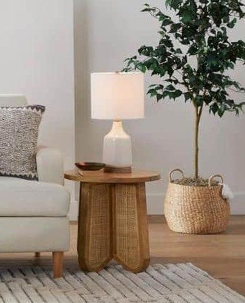 Jaipur Furniture Melton Brown Round Side Table-0