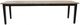 Mavin Customizable 84" Boat Extendable Dining Table with 2 Leaves-1