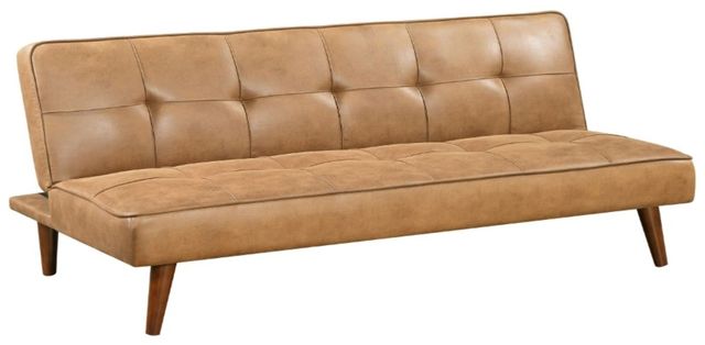 Coaster® Jenson Saddle Brown Sleeper Sofa -0