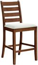 New Classic® Home Furnishings Pascal 5-Piece Walnut Counter Dining Set-3