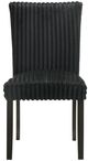 Coaster® Dermott 2-Piece Black Upholstered Dining Side Chair Set-3