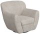International Furniture Direct Tamesis Ivory Swivel Accent Chair-0