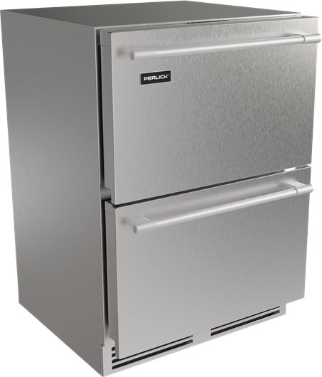 Perlick® G5 Luxe 24" 4.9 Cu. Ft. Panel Ready Refrigerator Drawers-0