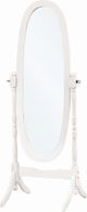 Monarch Specialties Inc. Antique White 59" Wood Mirror-0