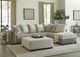 Albany Industries 2-Piece Zaftig Parchment Sectional-1