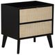 Powell® Claudette Black Nightstand-0