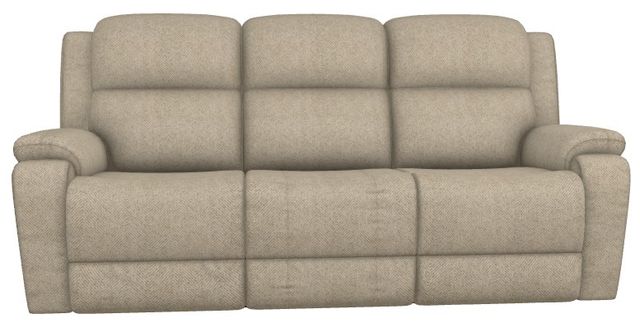 La-Z-Boy® Dorian Oatmeal Power Reclining Sofa with Headrest and Lumbar-1