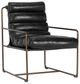 Classic Home Argo Jet Black Accent Chair-0