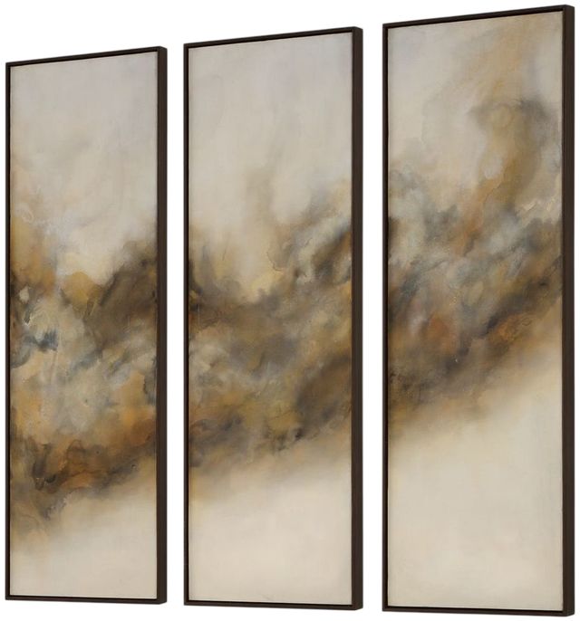 Uttermost® Smoke Break 3-Piece Hand Painted Abstract Art Set-3