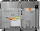 Viking® 5 Series 48" Damascus Gray Pro Style Liquid Propane Gas Range-4