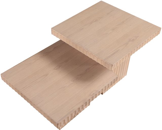 Meridian Furniture Spencer 2-Piece Natural Square Occasional Table Set-3