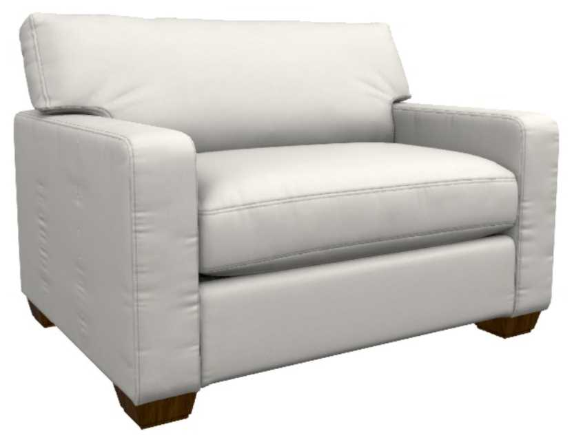 La-Z-Boy® Shiloh Cognac Leather Twin Sleep Chair | Dewey Furniture