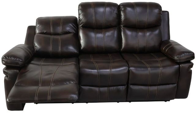 New Classic® Home Furnishings Kellen Brown Manual Reclining Sofa-3
