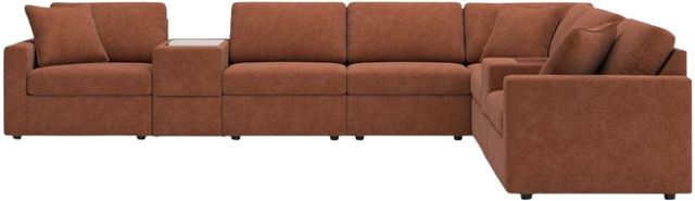 Signature Design by Ashley® Modmax 8-Piece Spice L-Shape Sectional with Storage Consoles-2