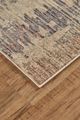 Feizy Grayson Charcoal/Beige 2'6" x 7'7" Runner Rug-1