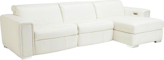 Palliser® Furniture Customizable Titan 3-Piece Power Reclining Sofa with Left Hand Facing Chaise and Power Headrest-0