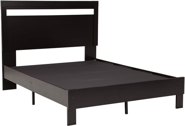 Signature Design by Ashley® Finch Black Queen Headboard-1