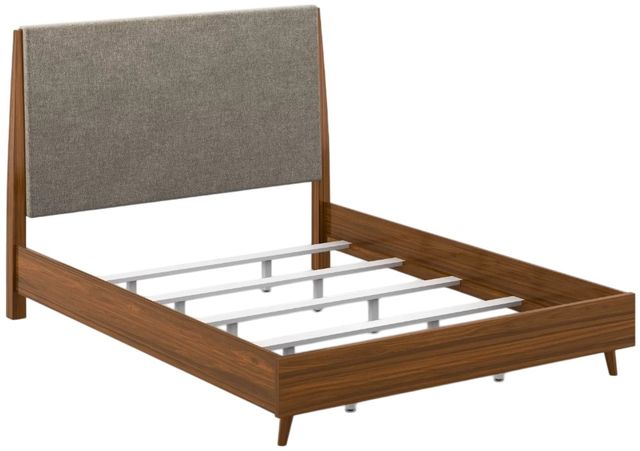 Flexsteel® Ludwig Silt/Walnut Queen Bed-1