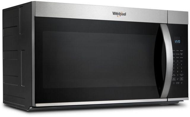 Whirlpool® 1.9 Cu. Ft. Fingerprint Resistant Stainless Steel Over the Range Microwave-1