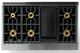 Viking® 7 Series 48'' Onyx Pro Style Dual Fuel Range-4