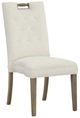 Fairfield® Customizable Entree Dining Pull Tall Back Armless Stack Chair with Buttons-0