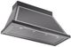 Ilve® Nostalgie II Noblesse 48" Glossy Black Wall Mounted Range Hood with Chrome Trim-1
