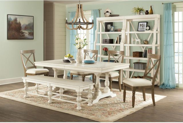 Riverside Furniture Aberdeen Beige Bench-1