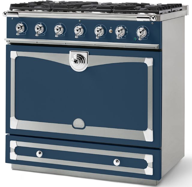 La Cornue CornuFé 90 Albertine 36" Wintersky Pro Style Dual Fuel Range-1