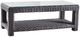 Enclover Trillium Black/Clear Coffee Table-0